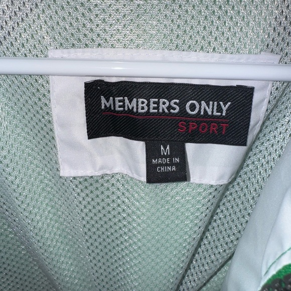 Members Only Green Racing Jacket - Picture 4 of 5